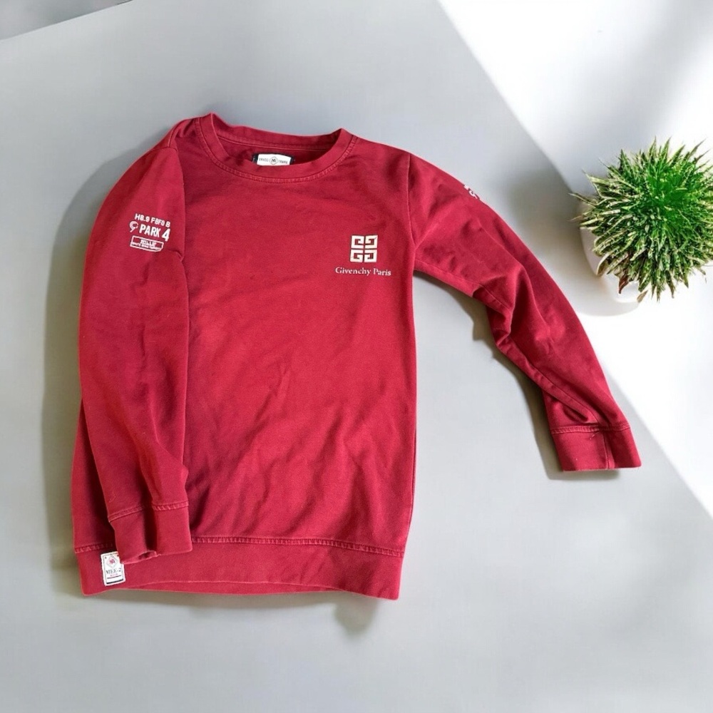 Givenchy Kids Red Long Sleeve Shirt